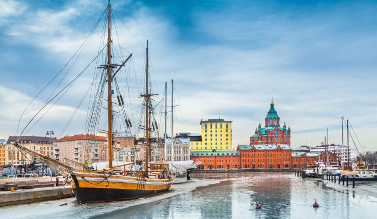 Weihnachtliches Helsinki